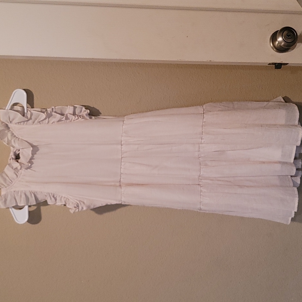 Sleeveless boho dress